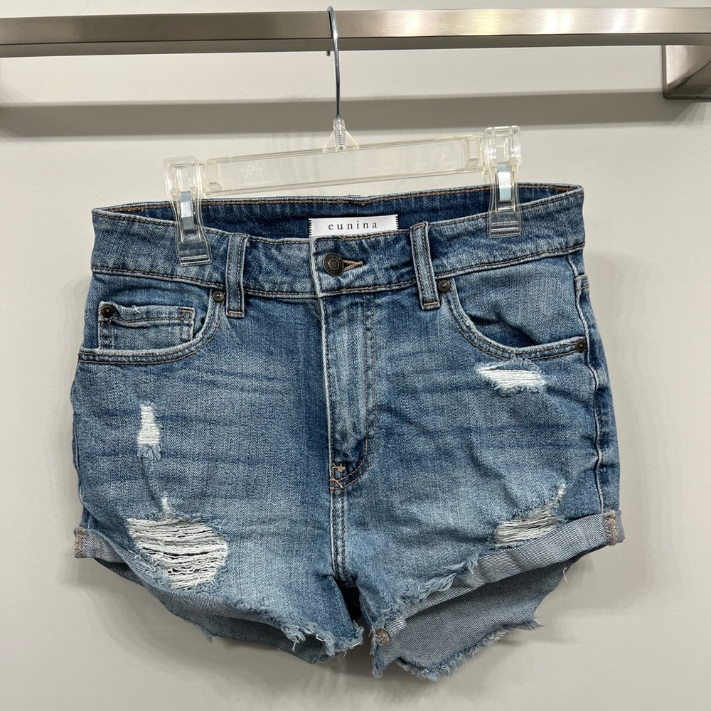 Dry Goods: Size S, High Rise Jean Shorts